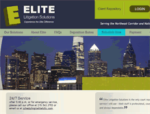 Tablet Screenshot of elitelsllc.com